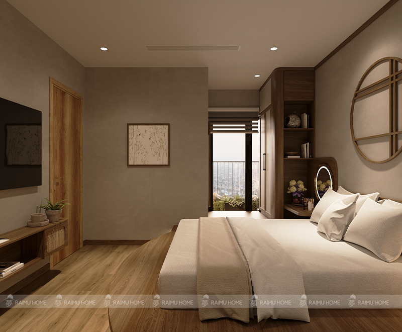 thiết kế thi công nội thất chung cư swan lake onsen ecopark
